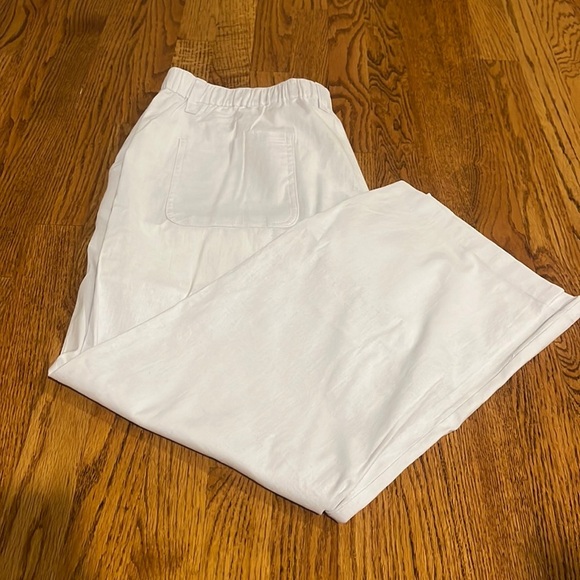 NWT Men’s White Linen Pants Size 2XL - Picture 1 of 6
